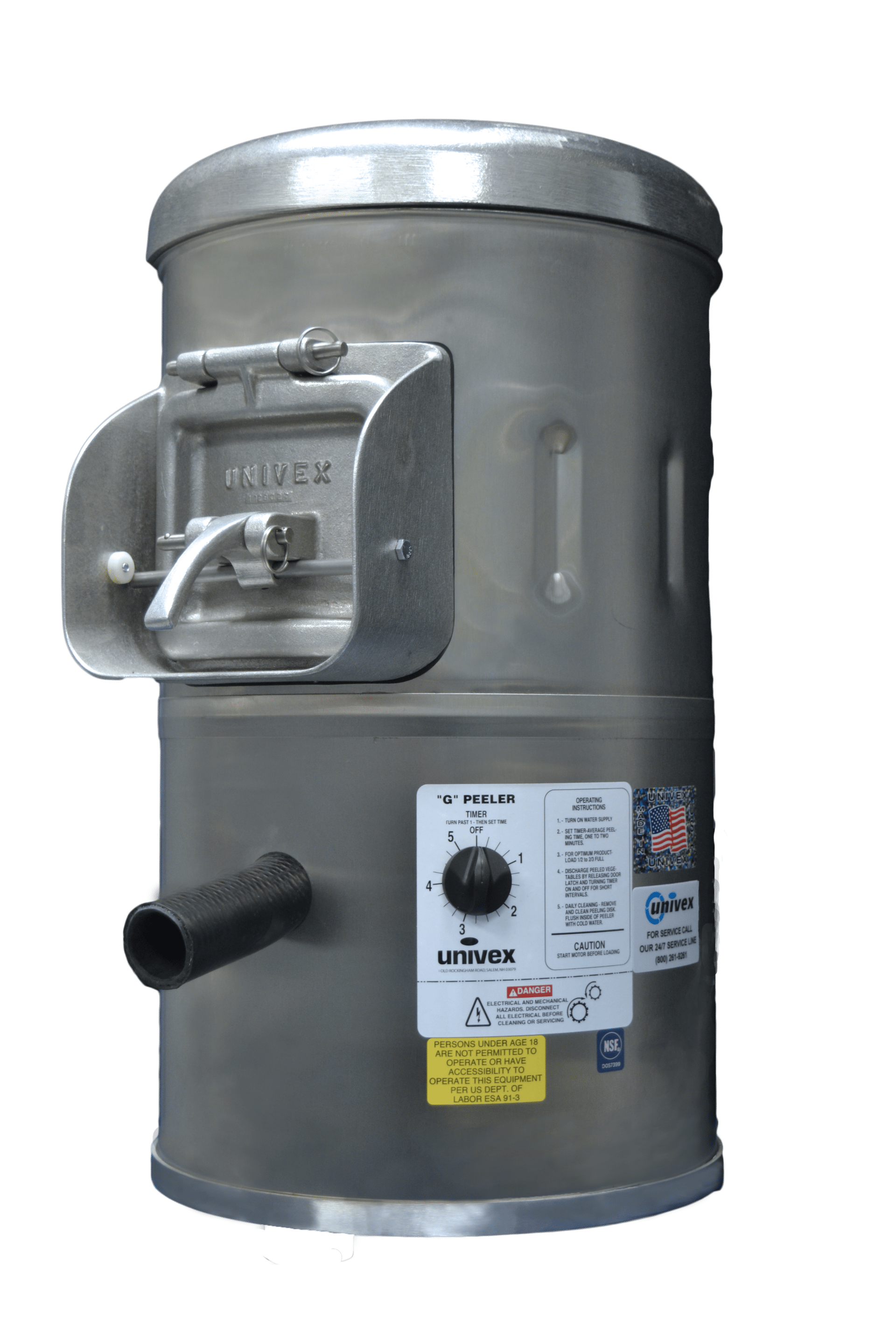 GPeeler Potato Peeler Univex Corporation